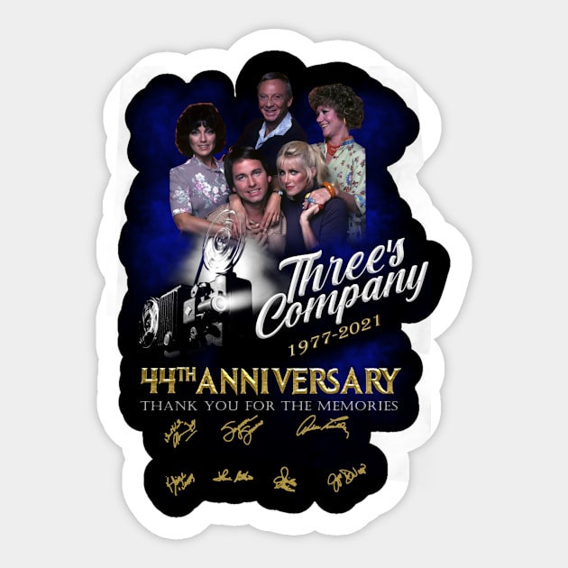 44TH ANNIVERSARY Woman Sticker by Louie Frye